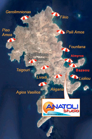 schinoussa beach new