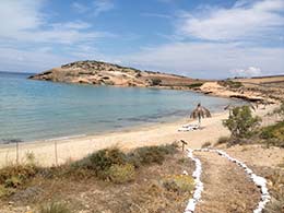 Schinoussa beach Cave Pori schinoussa beach3